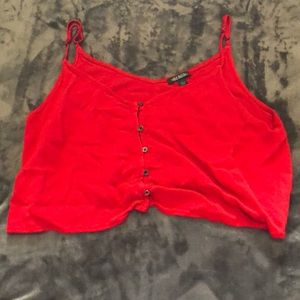 spaghetti strap crop top
